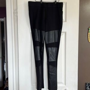 Dynamite black pull on pants size Medium